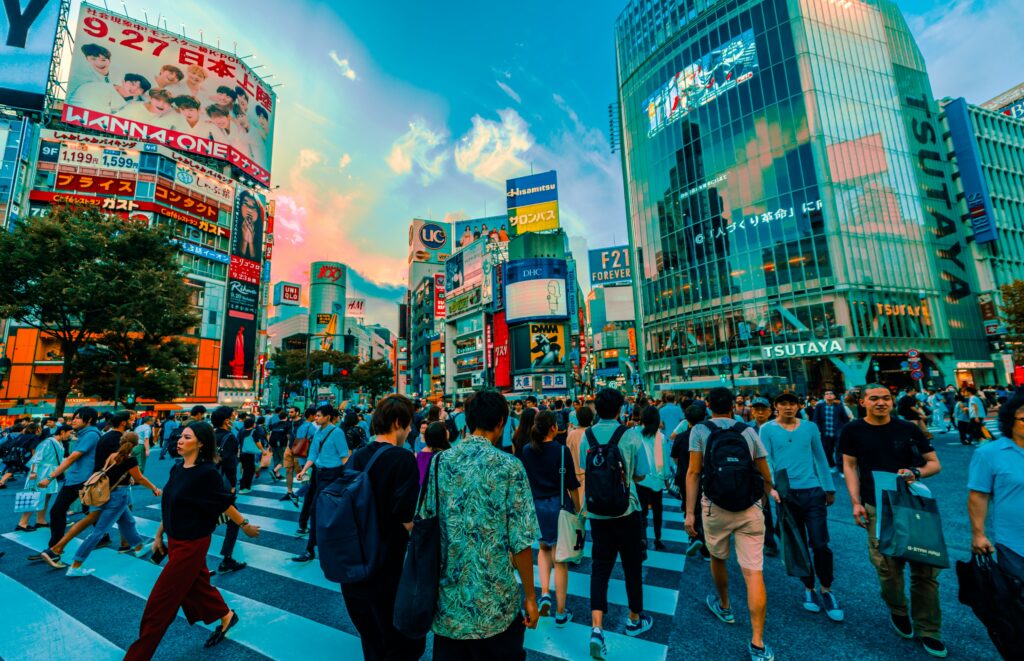 Japan-city-crowd