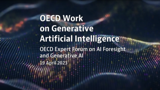 OECD work on generative Artificial Intelligence at OECD.AI Expert Forum