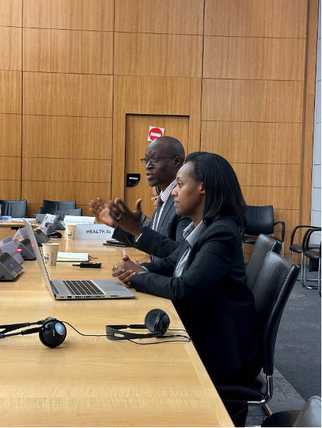 CMU-Africa representatives presenting perspectives on capacity-building