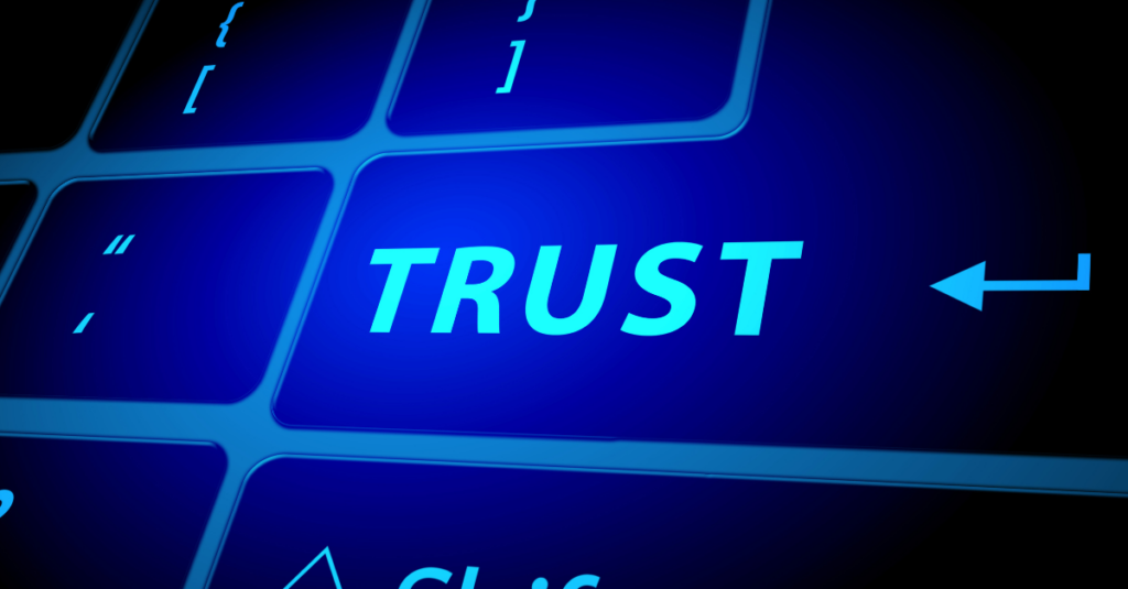 trust button on keyboard