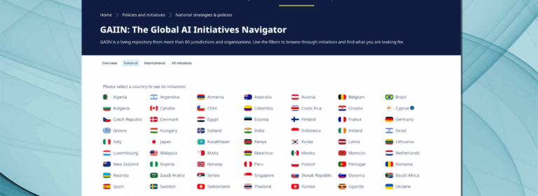 Introducing GAIIN: The Global AI Initiatives Navigator