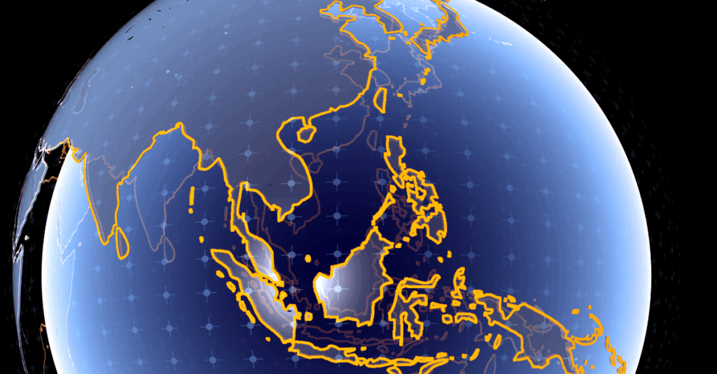 map southeast asia
