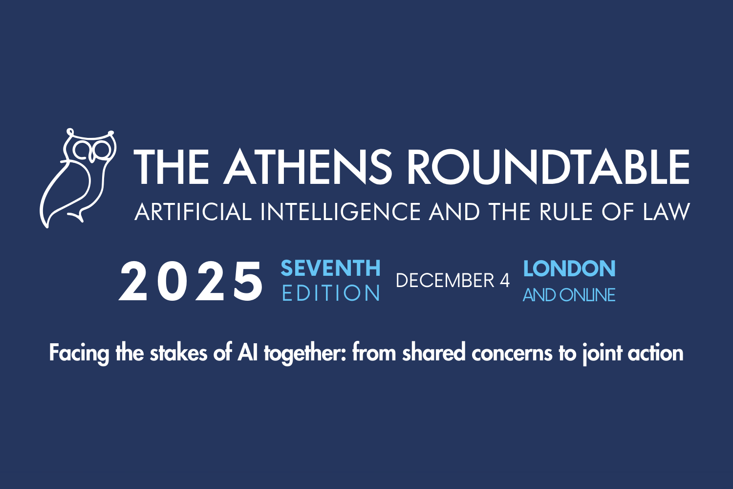 Athens roundtable 2025 poster
