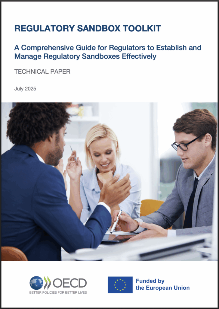 report cover for regulatory sandboxes