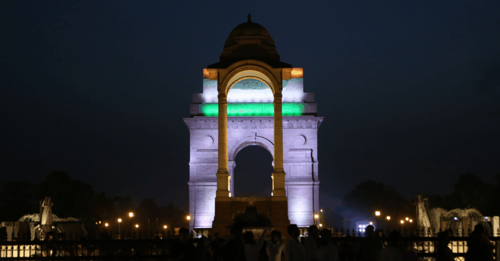 india gate new delhi