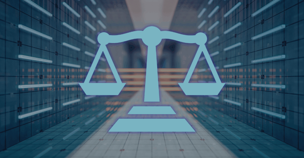 scale and server room